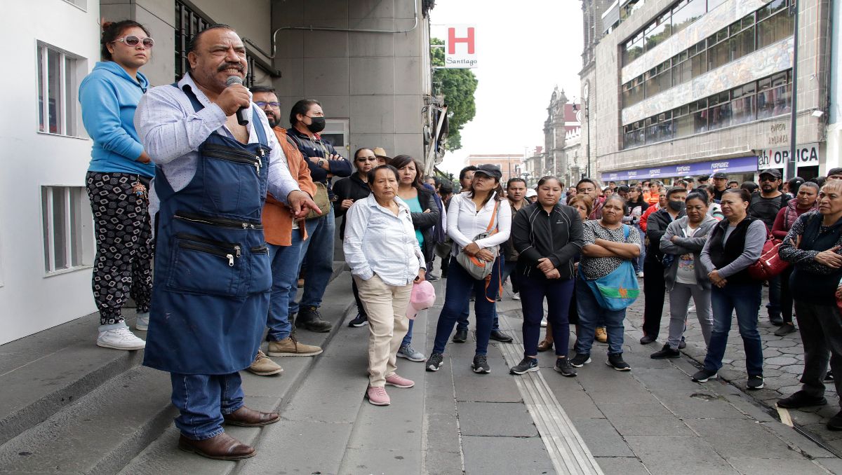 Locatarios del mercado Amalucan | Agencia Enfoque
