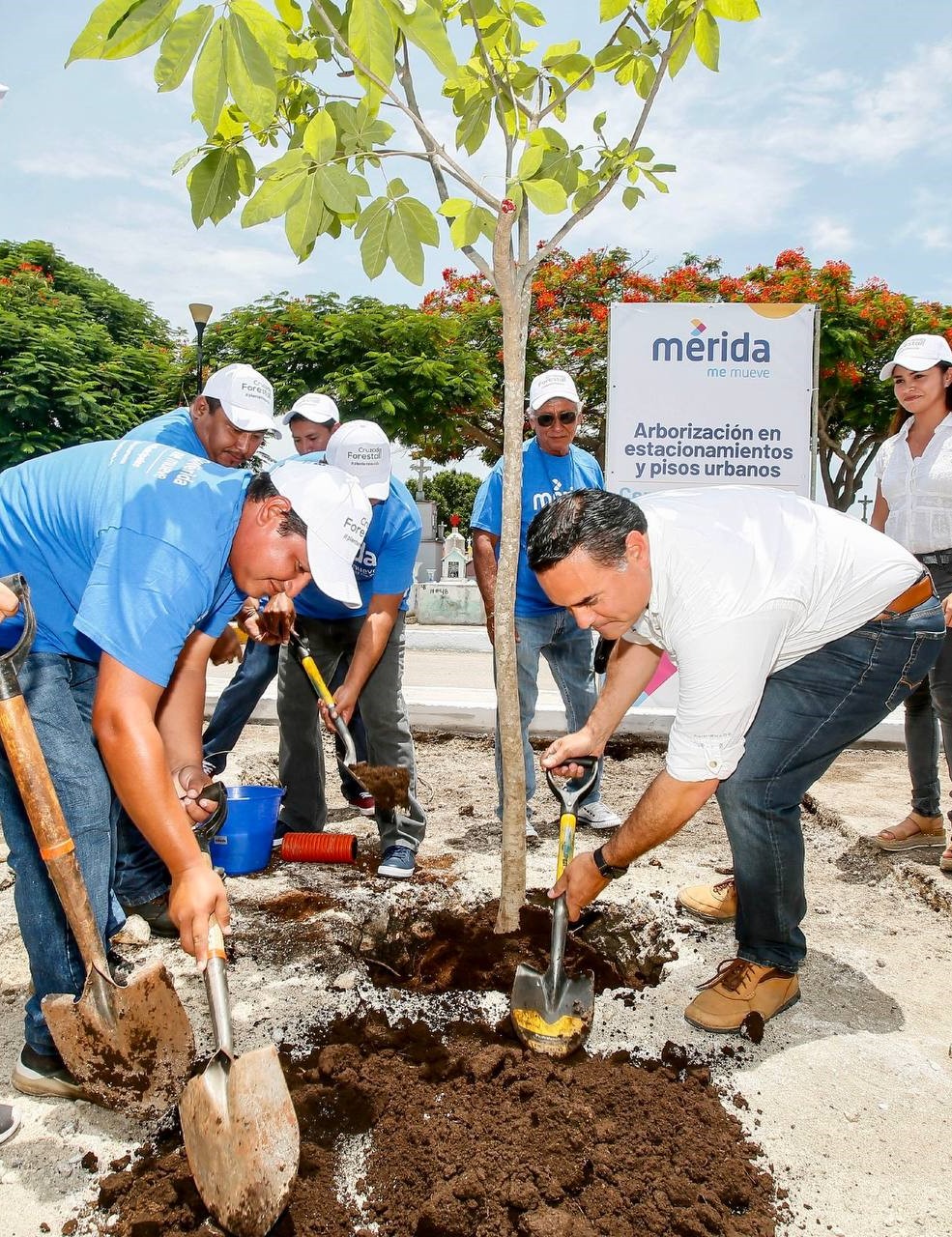Renán Barrera impulsa la infraestructura verde de Mérida