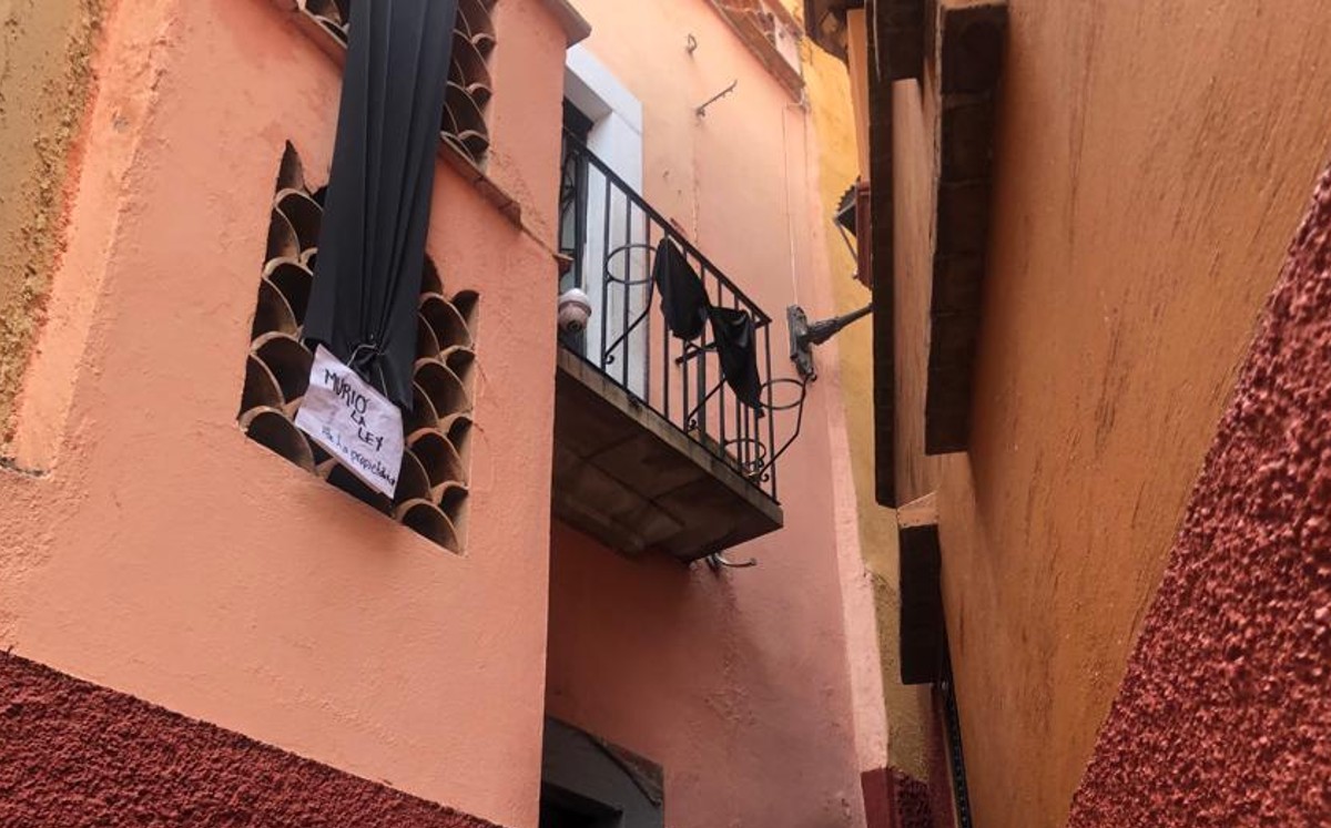 Cortesía | Cierran acceso al balcón de Ana en el Callejón del Beso en Guanajuato