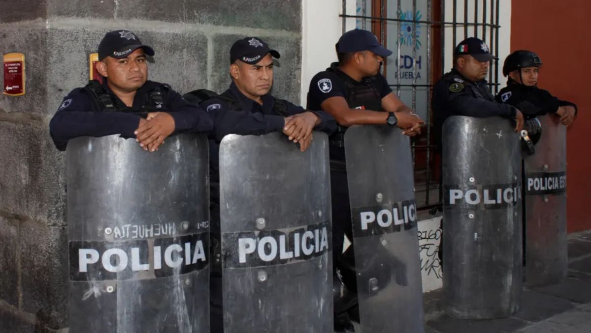 Elementos de seguridad en Puebla | Agencia Enfoque (Archivo)