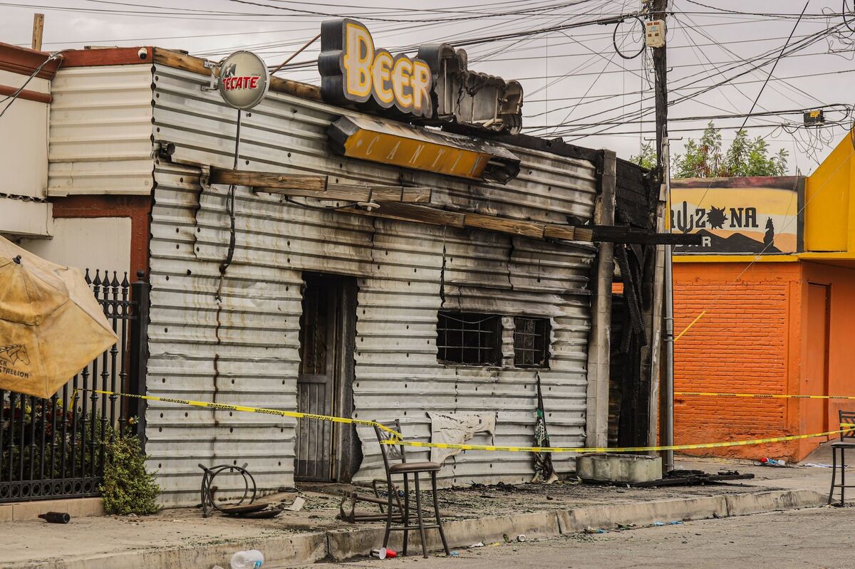 El incendio en el bar Beer House de Sonora ocurrió en la madrugada del 22 de julio. | Cuartoscuro