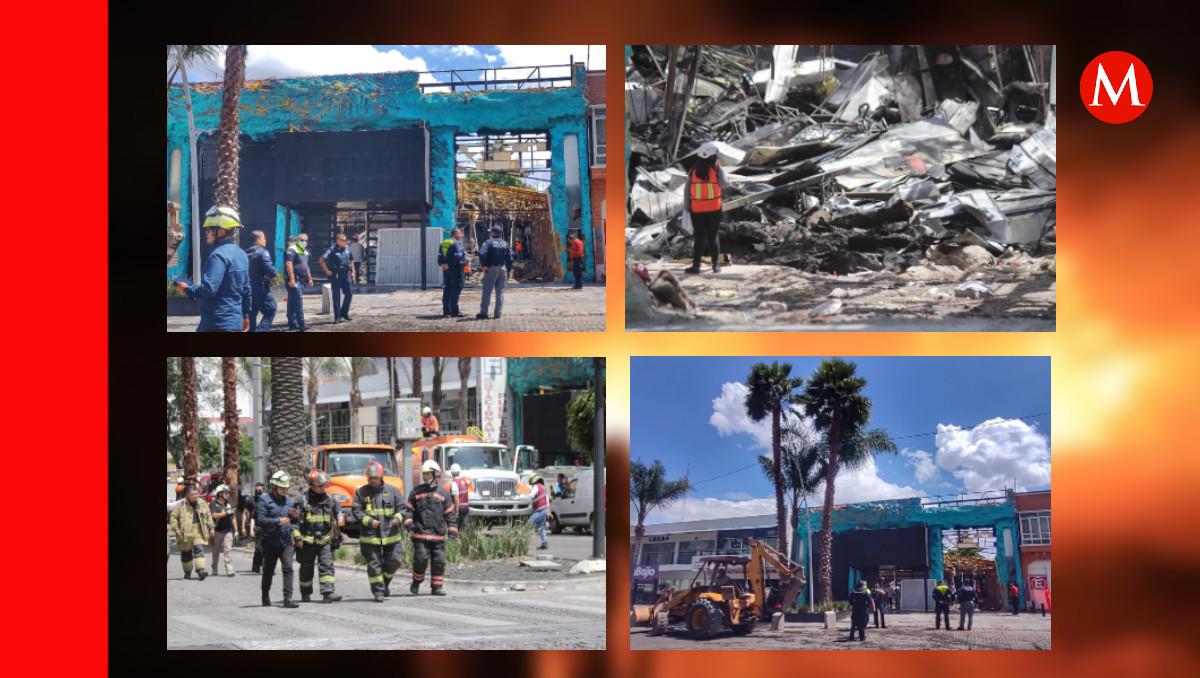 Incendio en establecimiento de la Avenida Juárez