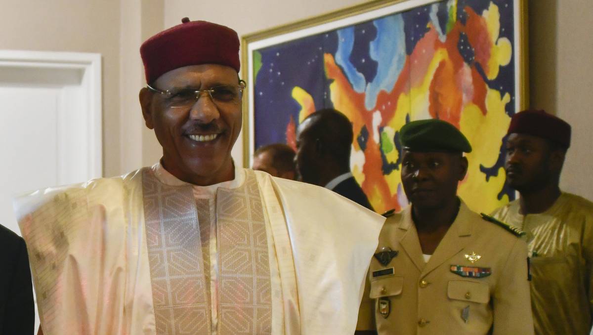 Mohamed Bazoum es el presidente de Nigeria. (AP).