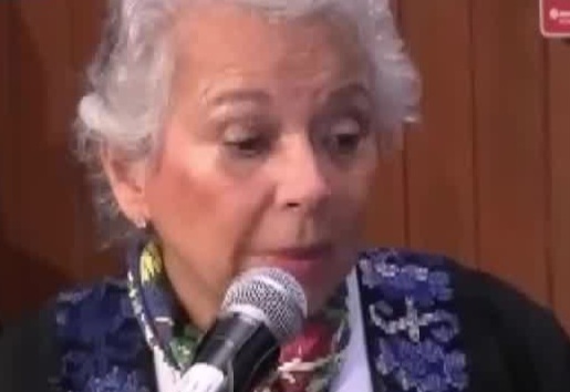 Olga Sánchez Cordero menciona que urge dotar de más tecnología a las instituciones