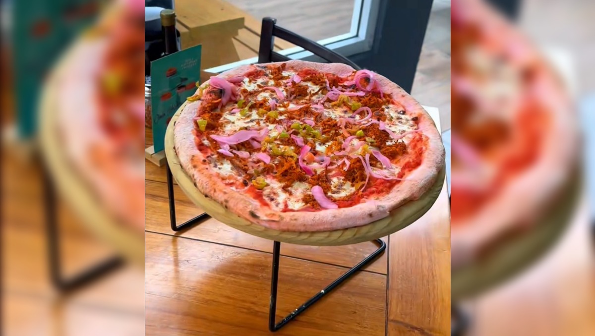 Pizza rosa llega a CdMx / Pizza Ciao Restaurante