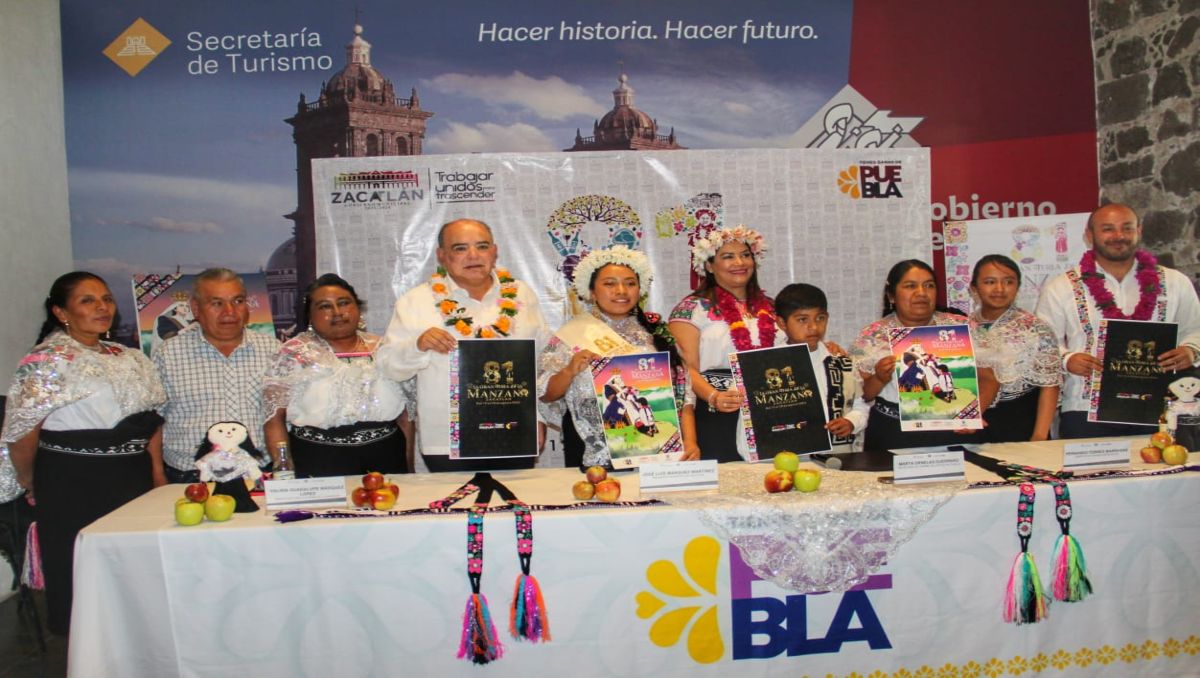 Presentan la 81 edición de la Feria de la Manzana en Zacatlán | Melanie Torres