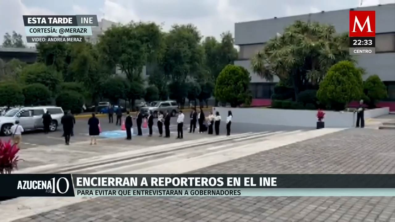 Reunión privada del INE y CONAGO: Encierro de periodistas despierta polémica