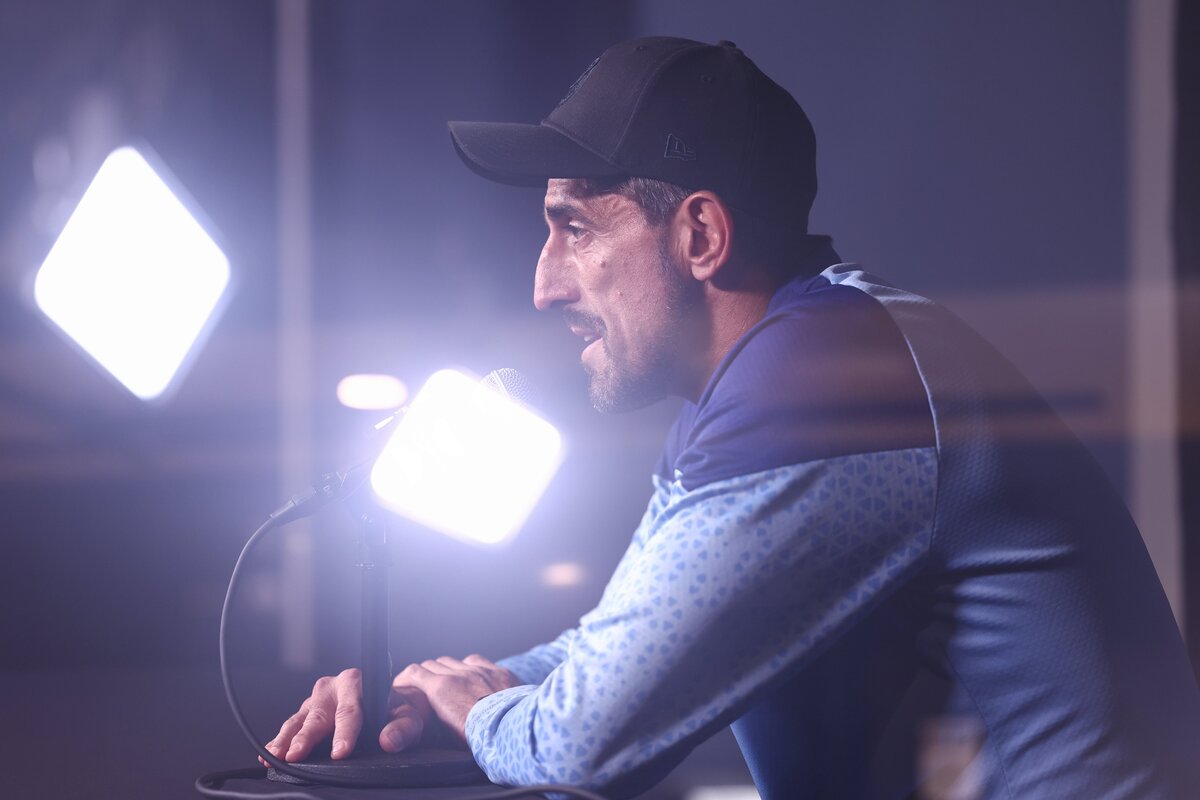 Veljko Paunovic habla previo al debut de Chivas en Leagues Cup (Cortesía)