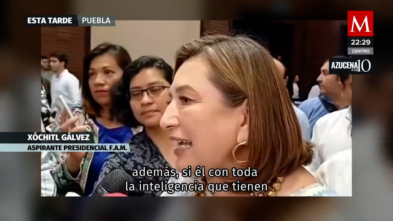 Xóchitl Gálvez desafía el miedo y exige justicia al presidente AMLO por la campaña en su contra