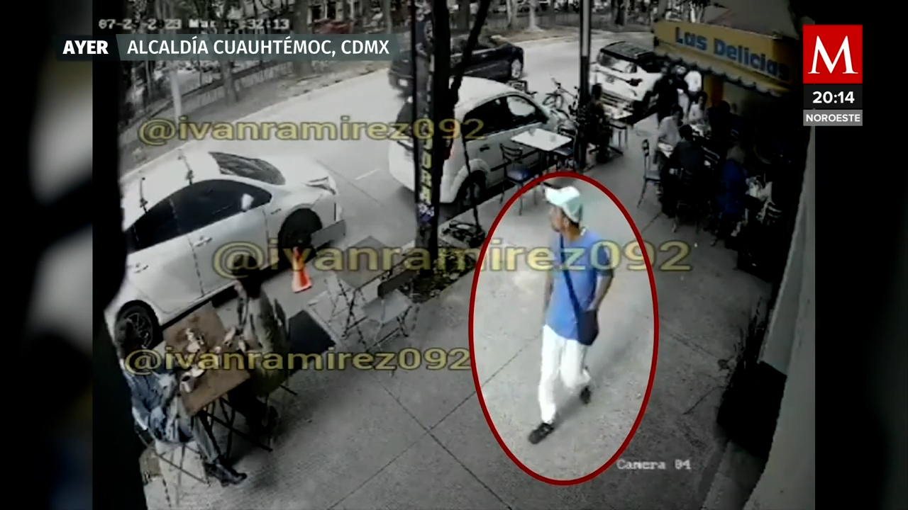 Asalto a plena luz del día en CdMx: Cámaras capturan impactante robo en la colonia Condesa