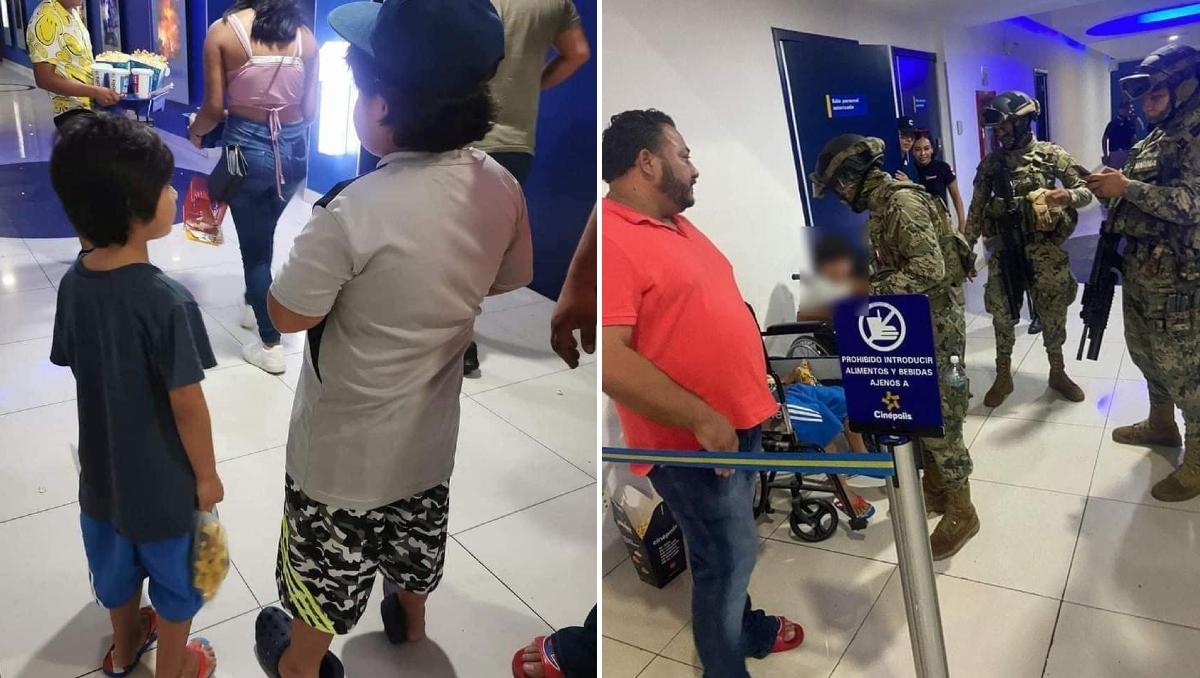 Buscan a la madre de dos niños abandonados en un cine de Cancún. | Especial