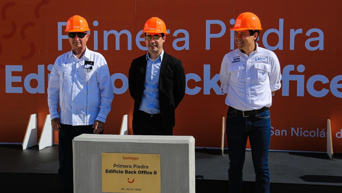 Dan a conocer el nuevo edificio Back Office II, cuya capacidad máxima será de mil 200 empleados en 5 pisos. Marcos Aguilar