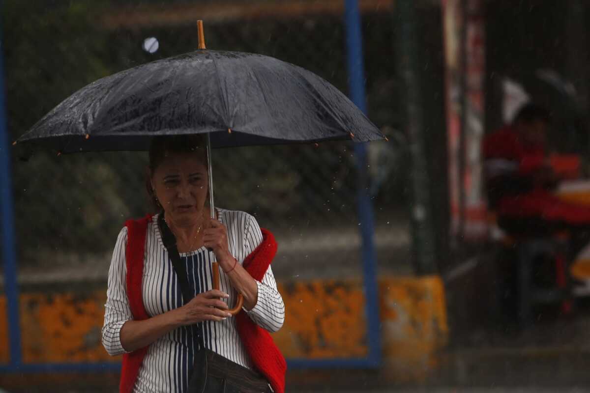 Llueve en varias alcaldías de CdMx. (Ariana Pérez)