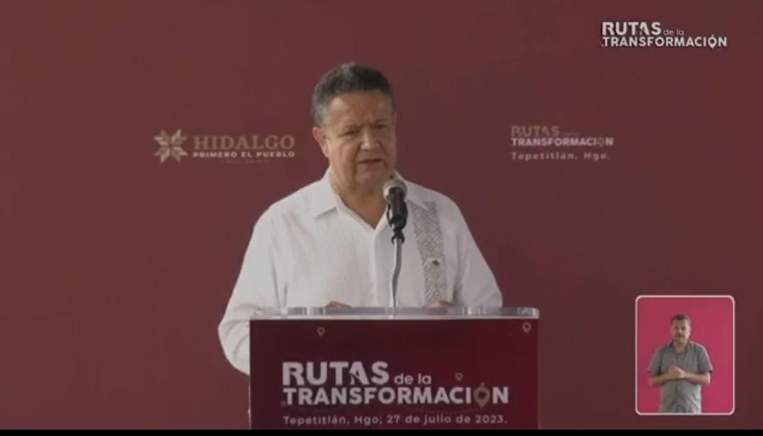 El mandatario atribuyó este resultado a los trabajos y acciones que han desarrollado a lo largo de 10 meses de gestión (Captura)