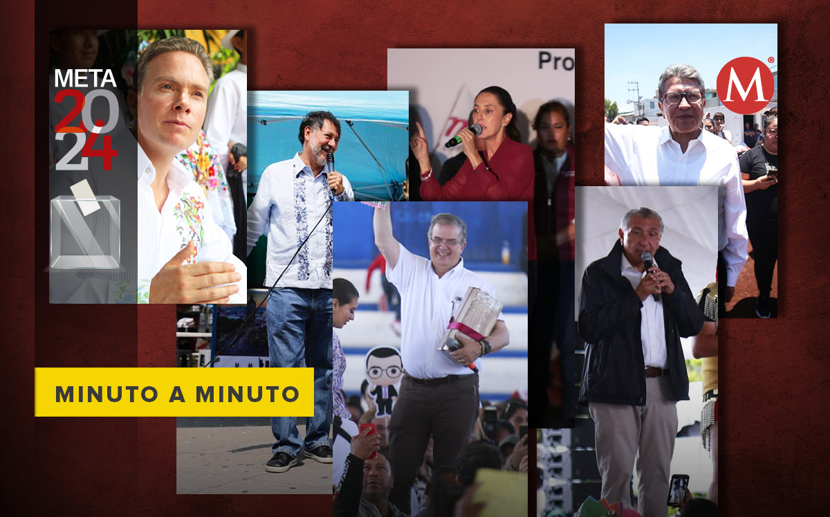 Minuto a minuto de los 'corcholatas'. (Especial)