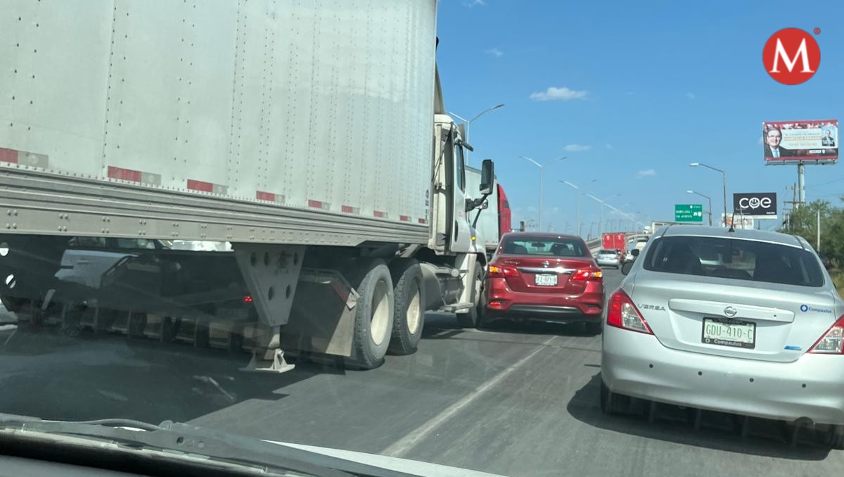 Personas que viajaban no se esperaban las obras. Foto: Especial
