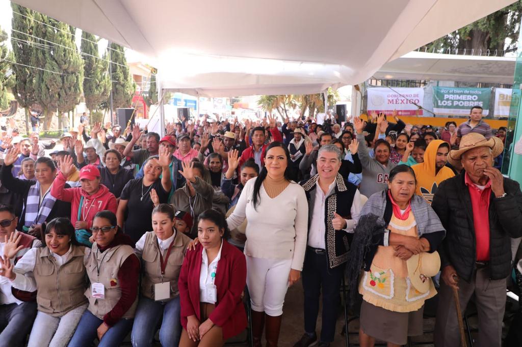 Ariadna Montiel concluye gira de instalación de Comités de Programas de Bienestar en Tejupilco