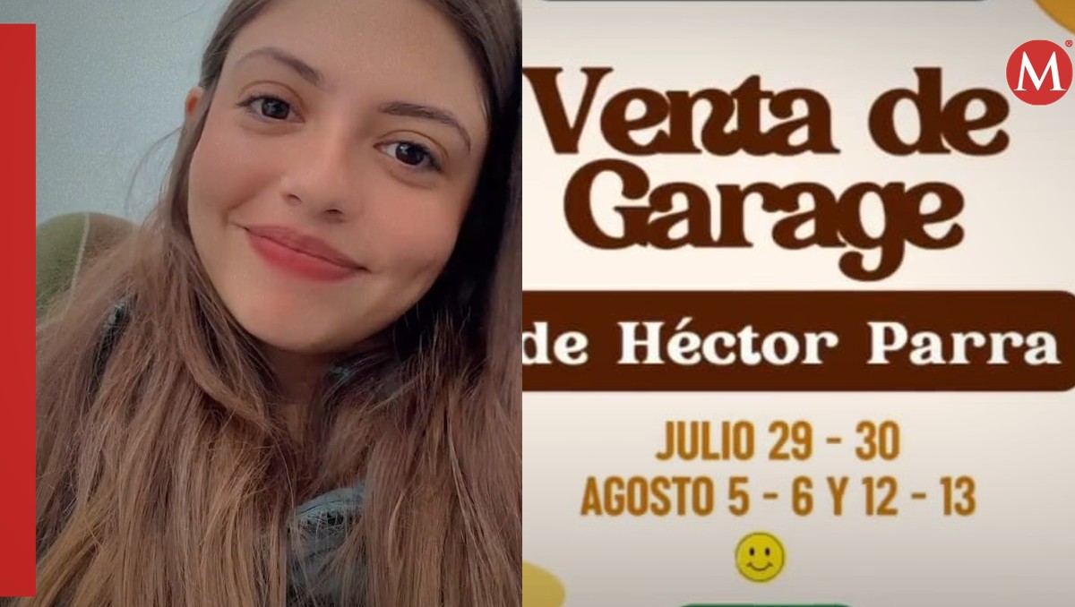 Daniela Parra hará venta de garaje tras dejar apartamento Héctor Parra