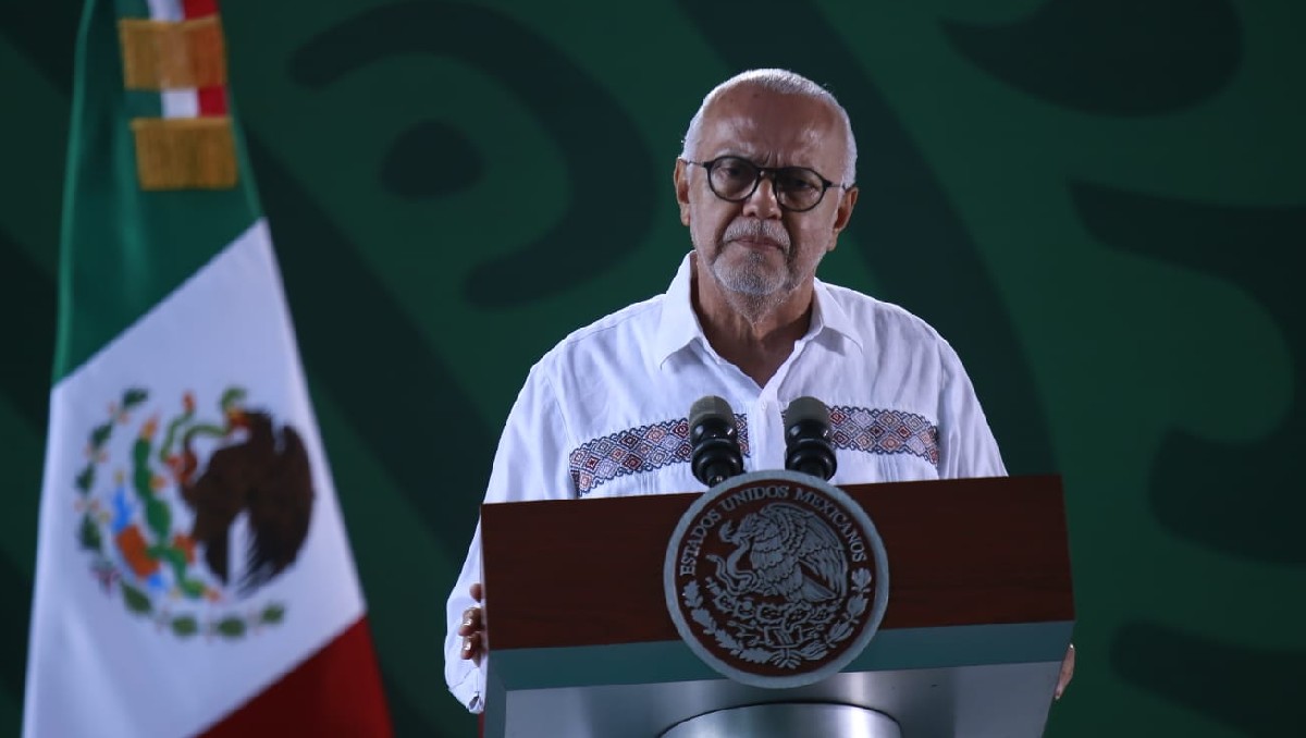 El gobernador de Nayarit durante la mañanera|  Juan Carlos Bautista