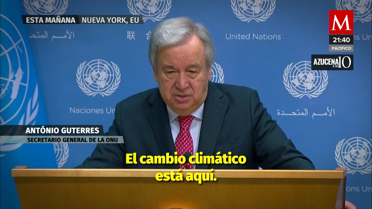 La ONU lanza advertencia: Estamos en la era de la ebullición global