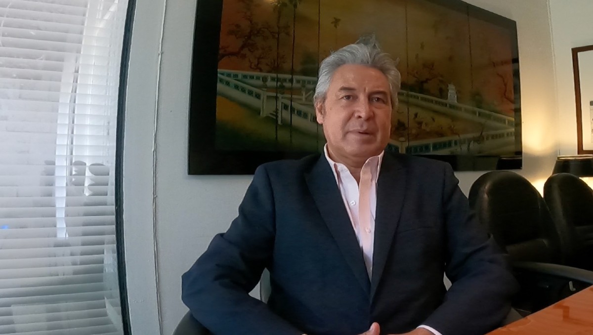 Miguel Ángel Landeros Volquarts, presidente del COMCE (Enrique Vázquez)