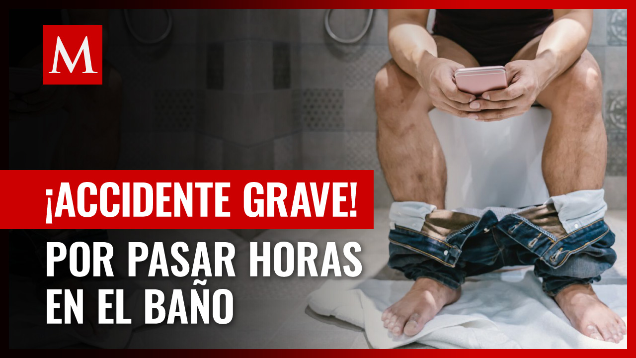 Se le sale el intestino tras pasar horas sentado en el inodoro viendo el celular