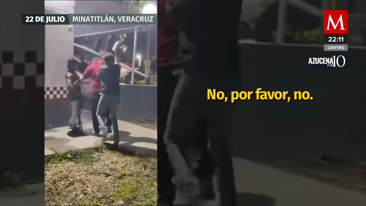 Un video evidencia a operadores de grúas violentos en Veracruz