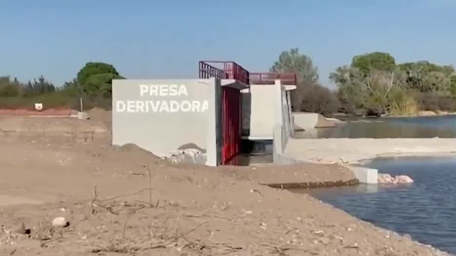 AMLO supervisa proyecto 'Agua Saludable para La Laguna'