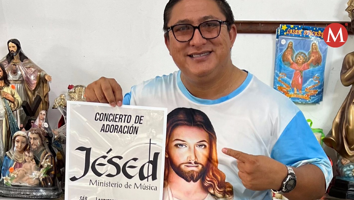 Padre Jesús Manuel Pérez Torres invita a concierto en parroquia San Agustín en Tampico