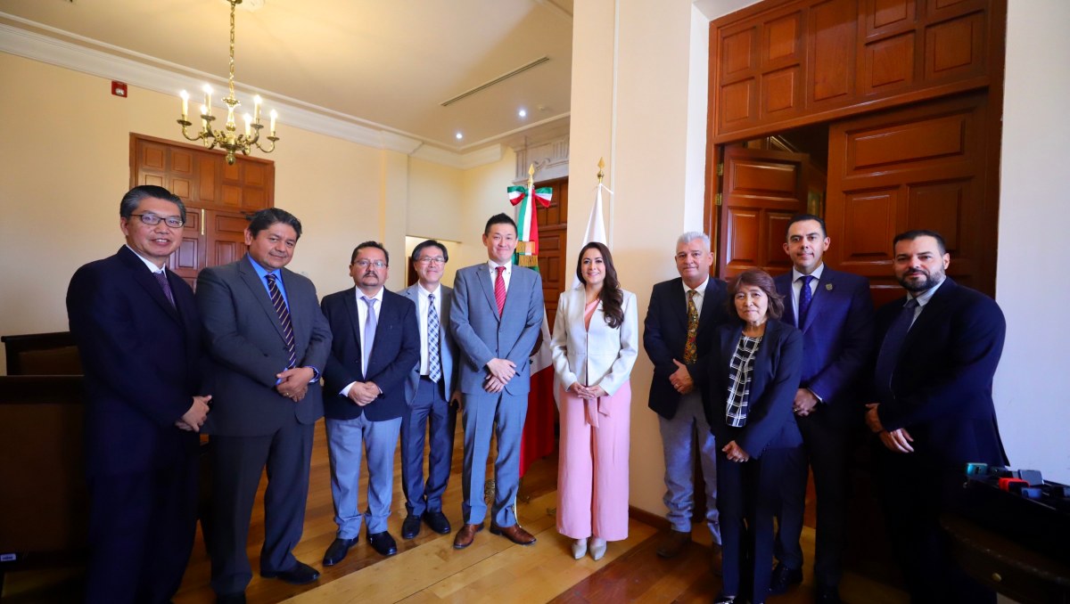 Tere Jiménez en acuerdo con Murata Springs | Información Aguascalientes