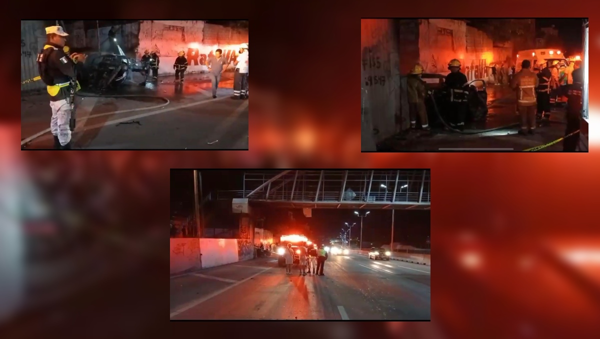 El choque ocurrió en el kilómetro 92 de la autopista México-Acapulco.