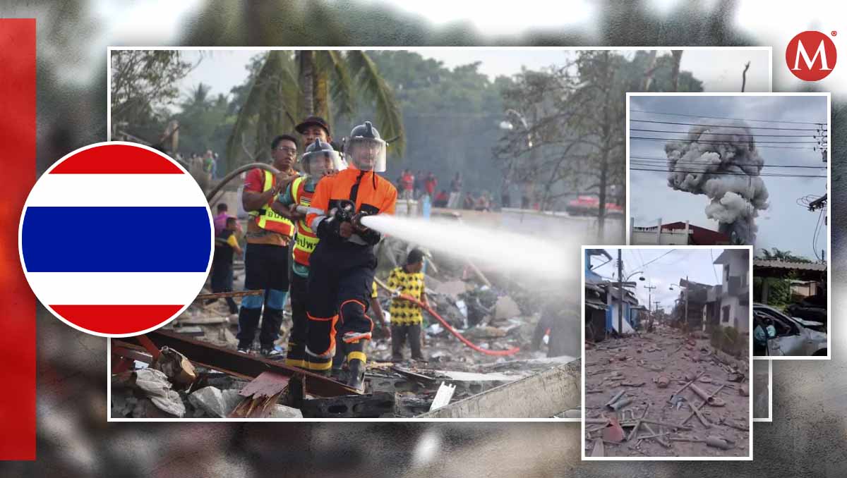 La explosión en Tailandia dejó varios muertos y heridos. (Especial).