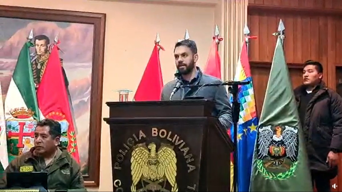 Ministro de Gobierno Interior de Bolivia, Eduardo del Castillo. (Especial)