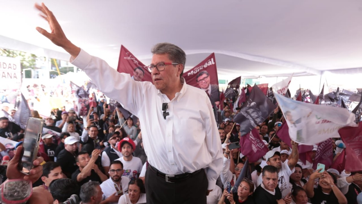 Ricardo Monreal tuvo actividades este domingo en la Ciudad de México. | Jesús Quintanar