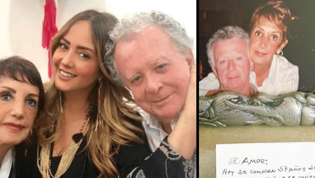 Andrea Legarreta narró que su mamá nunca pudo ver el regalo de aniversario de su papá  | ESPECIAL