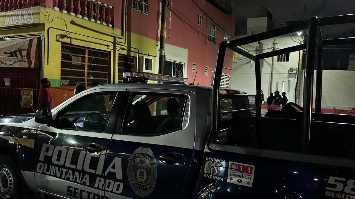 El ataque generó movilización de las autoridades de Cancún. | Especial