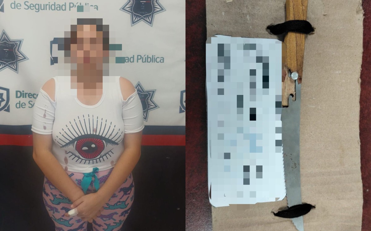 El hombre resultó con heridas en las manos. (Especial)
