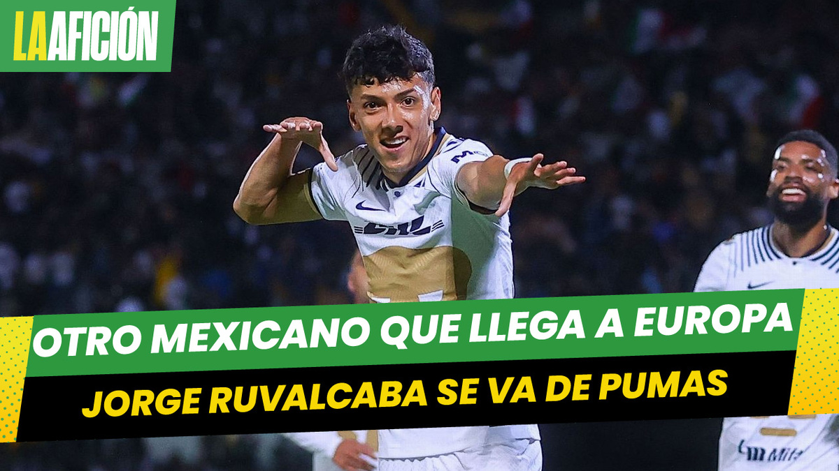 Jorge Ruvalcaba se va de Pumas y pone rumbo al futbol de Europa