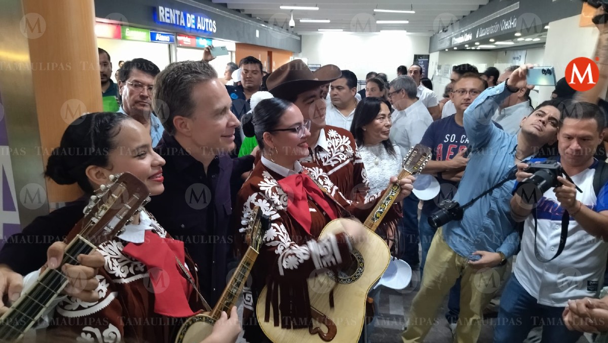 Manuel Velasco en Tampico. (Jesús Alberto García)