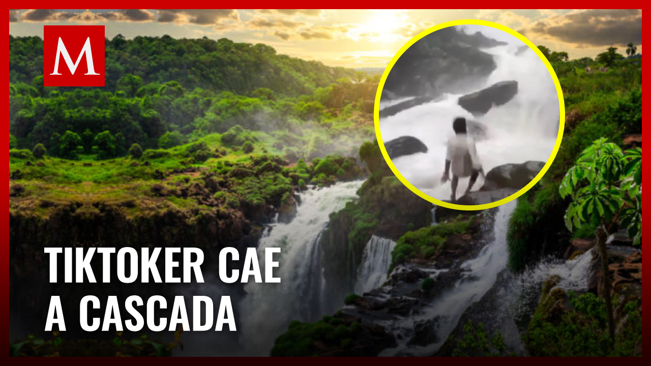 Muere joven al borde de una cascada en India
