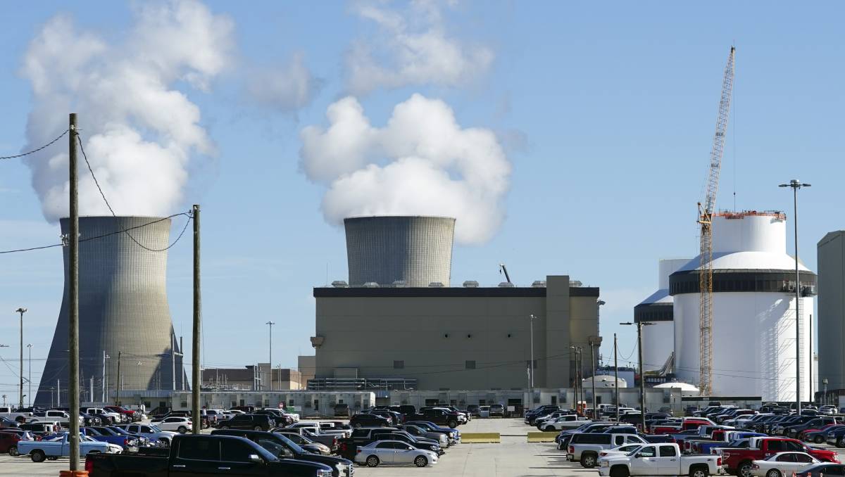 La planta nuclear Vogtle es propiedad de Georgia Power Co. (AP).