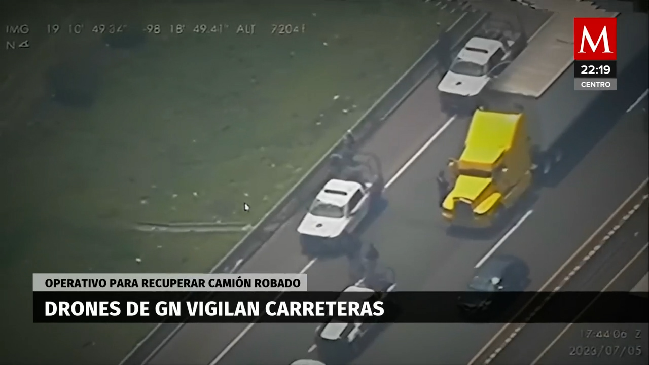 Vigilancia con drones en carreteras conflictivas: La Guardia Nacional y su operativo de seguridad