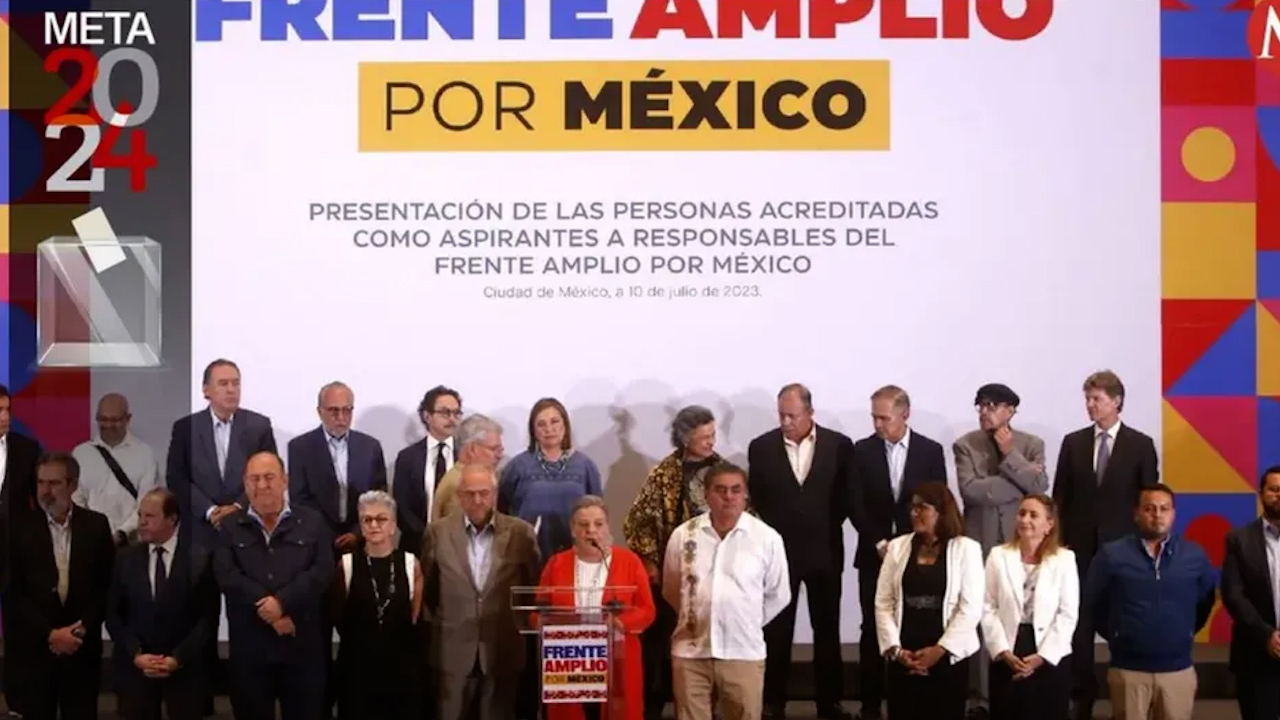 Avanza proceso interno del Frente Amplio; etapa de recolección de firmas concluye el 8 de agosto