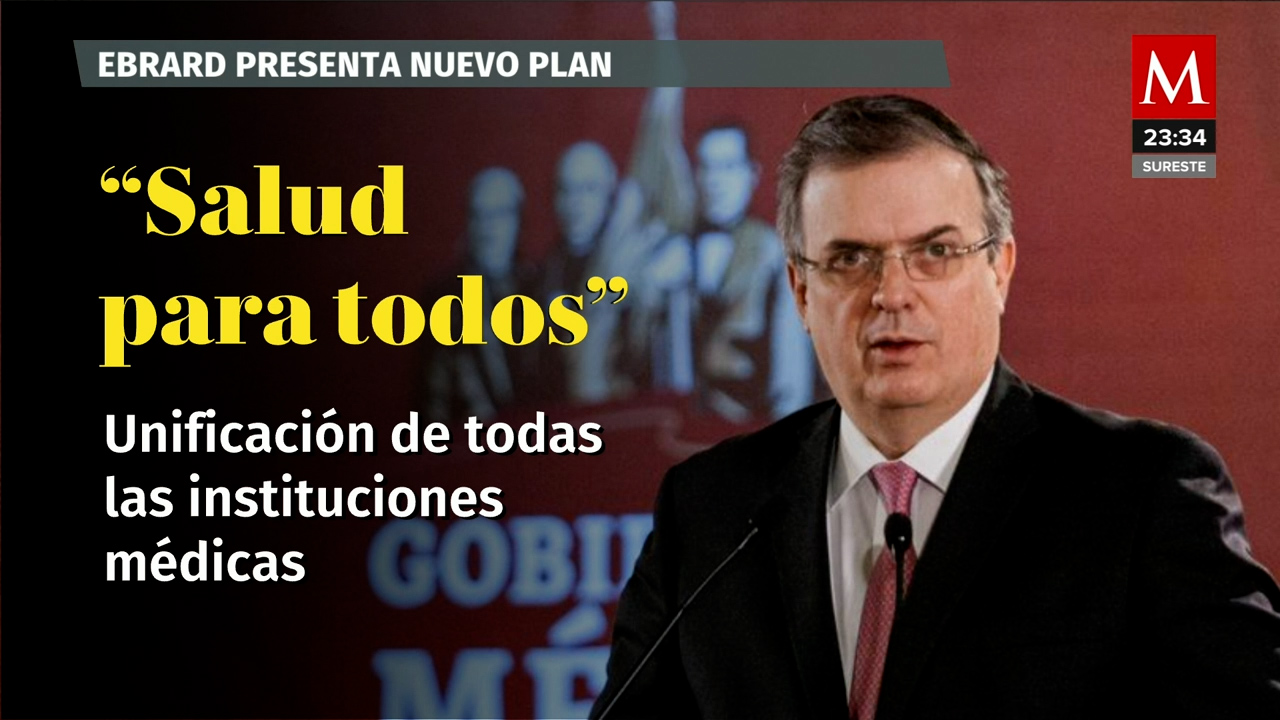 Conoce el proyecto de Marcelo Ebrard para una Salud Universal en México