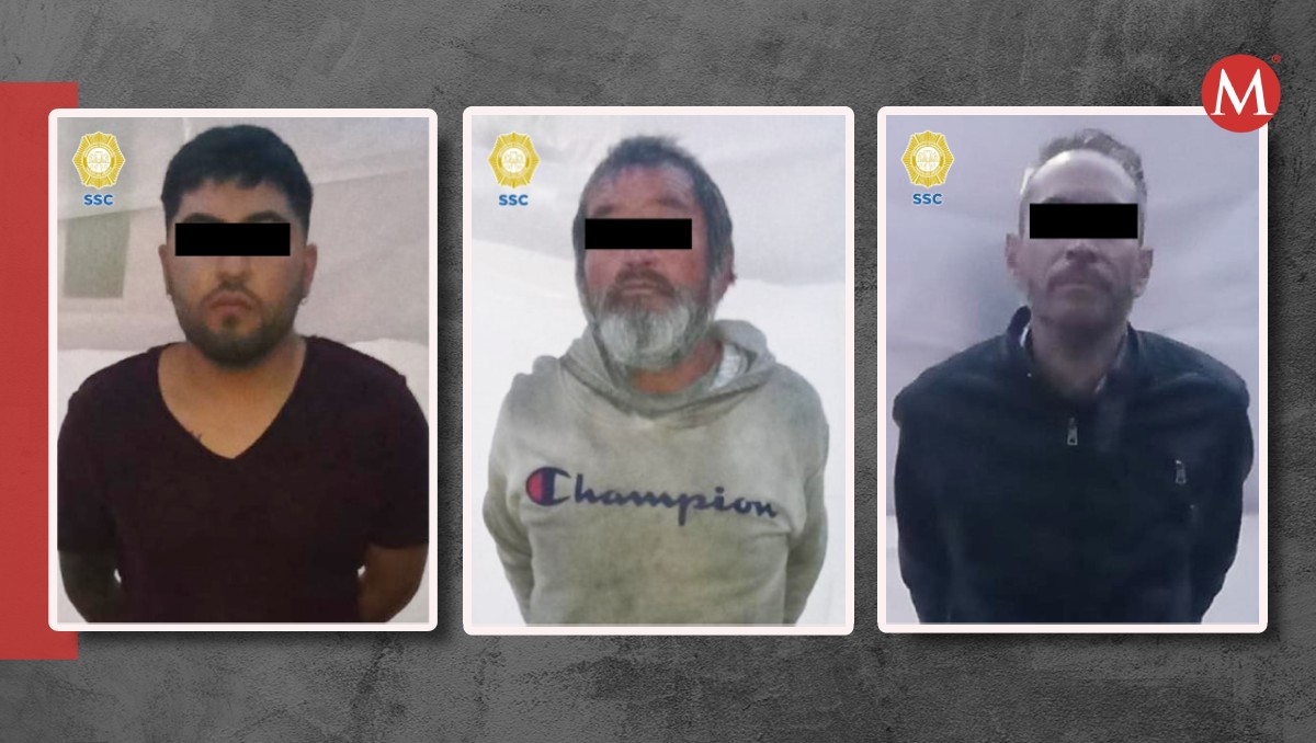Detienen a presuntos integrantes de célula delictiva en alcaldía Álvaro Obregón. | Especial