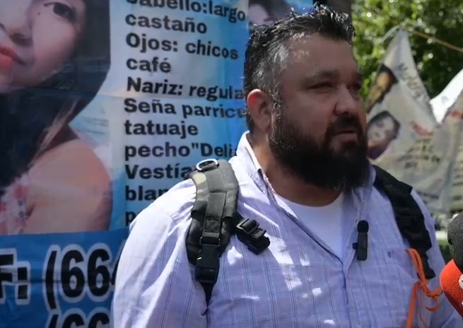 Gonzalo Moreno, activista mexicalense que viajó a Tijuana.