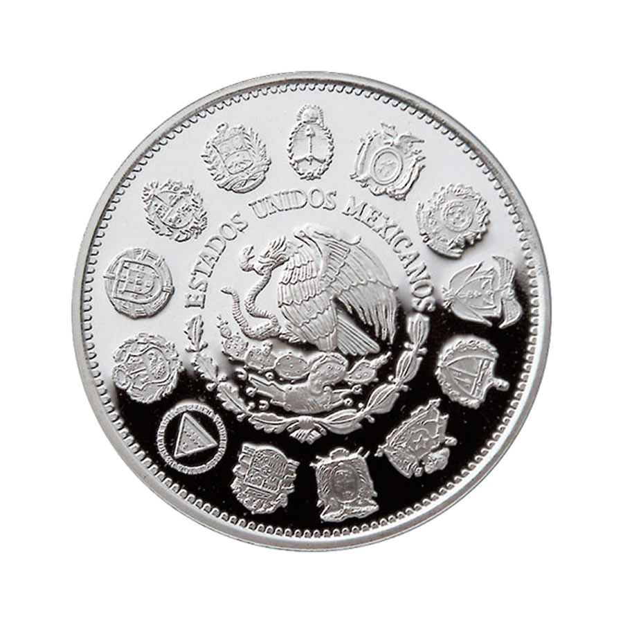 Moneda columnaria (Encuentro De Dos Mundos)