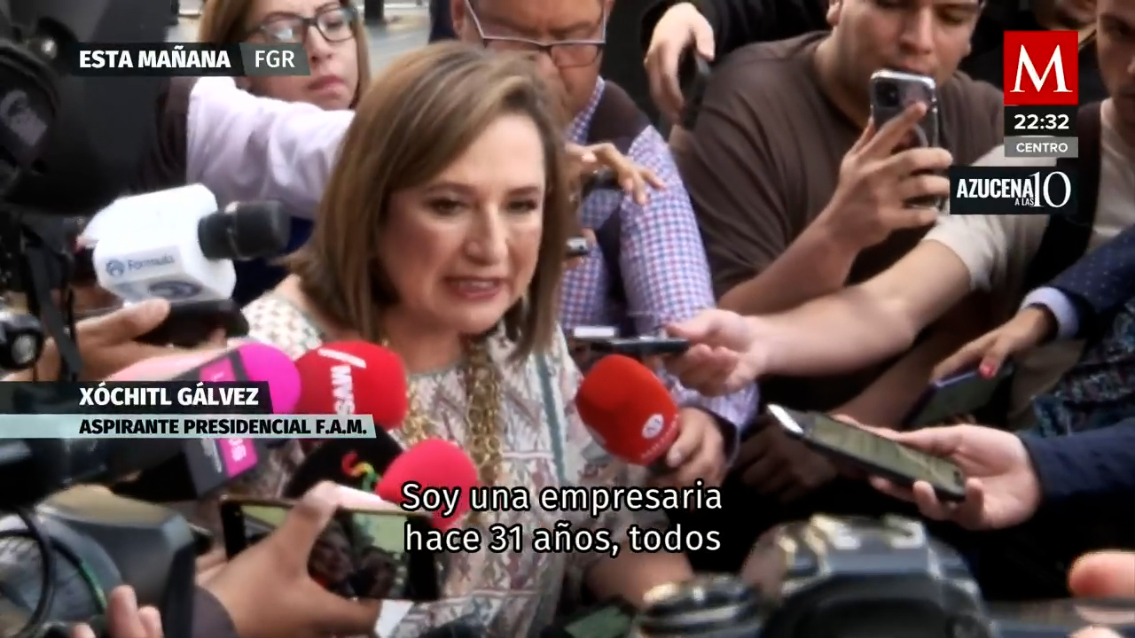 La Política Mexicana bajo Escrutinio: Xóchitl Gálvez se Defiende ante la FGR