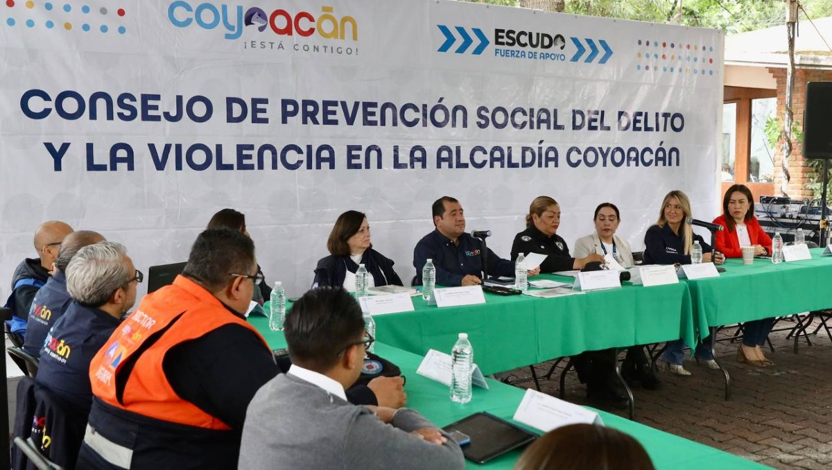 Sesión Ordinaria del Consejo de Prevención Social del Delito y la Violencia en Coyoacán | Especial