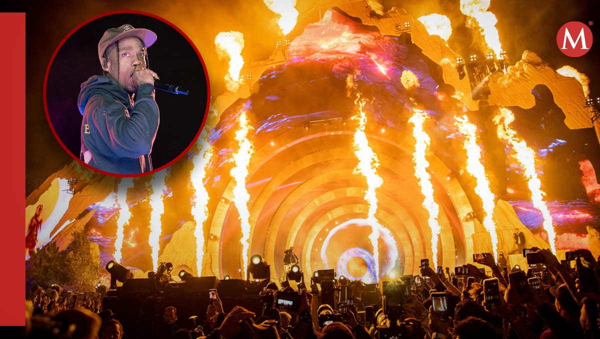 Travis Scott durante su presentación en el Día 1 del Festival de Música Astroworld en NRG Park, el 5 de noviembre de 2021 | AP